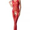 Passion Lingerie Passion Bodystocking BS061 Red