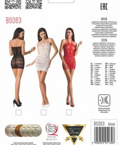 Passion Lingerie Passion Bodystocking Dress BS063 White