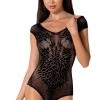 Passion Lingerie Passion Body BS064 Black Body, Bodysuits, Teddies