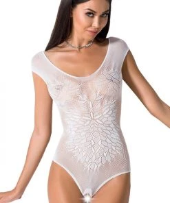 Passion Lingerie Passion Body BS064 White Body, Bodysuits, Teddies