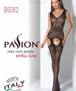 Passion Lingerie Passion Bodystocking BS062 White