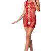 Passion Lingerie Passion Bodystocking BS073 Red
