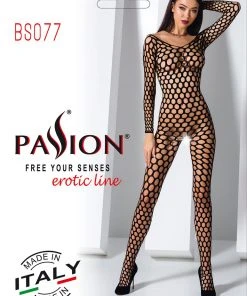 Passion Lingerie Passion Bodystocking BS077 Black 15 Passion Lingerie Passion Bodystocking BS077 Black