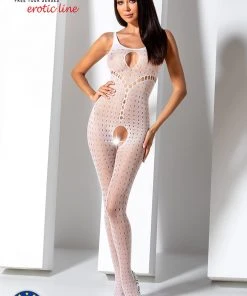 Passion Lingerie Passion Bodystocking BS078 White