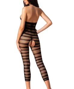 Passion Lingerie Passion Bodystocking BS081 Black Bodystockings