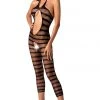 Passion Lingerie Passion Bodystocking BS081 Black Bodystockings