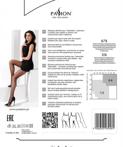 Passion Lingerie Passion Bianco White Fishnet Tights TI020