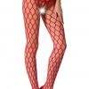 Passion Lingerie S021 Stockings Red