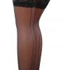 Passion Lingerie Stockings And Holdups Passion Nero Black Hold-Ups ST022