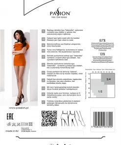 Passion Lingerie Passion Nero Black Fishnet Tights TI019