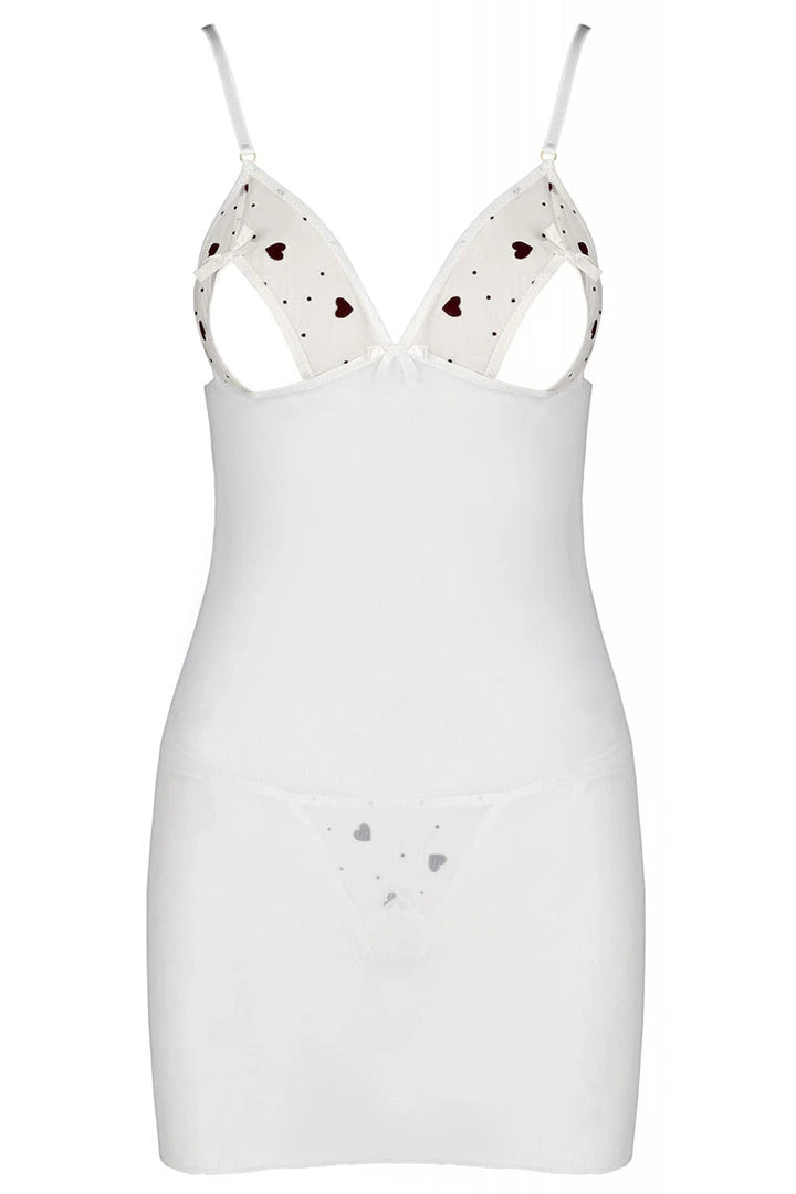 Passion Lingerie Passion Lovelia Chemise White Chemises, Nightwear 5 Passion Lingerie Passion Lovelia Chemise White Chemises, Nightwear