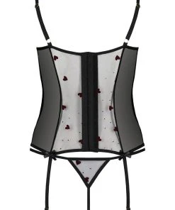 Passion Lingerie Passion Lovelia Corset Black Lingerie Corsets