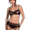 Passion Lingerie Lingerie Sets Passion Lovelia Lingerie Set Black
