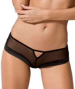 Passion Lingerie Passion Ruta Thong Black Panties And Bras