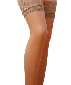 Passion Lingerie Passion Visone Brown/Bronze Stockings ST003