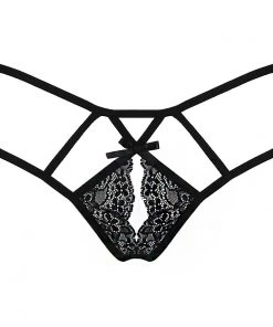 Passion Lingerie Passion Trini Thong Black