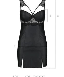 Passion Lingerie Wetlook Clothing Passion Loona Chemise