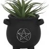 Something Different Pentagram Cauldron Plant Pots