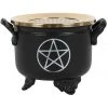 Something Different Pentagram Cauldron Resin Incense Burner 2 Something Different Pentagram Cauldron Resin Incense Burner