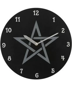 Something Different Pentagram Clock All Homeware