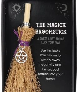 Something Different Pentagram Mini Magick Broomstick All Homeware