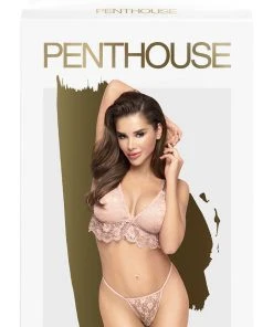 Penthouse Double Spice Lingerie Set Nude