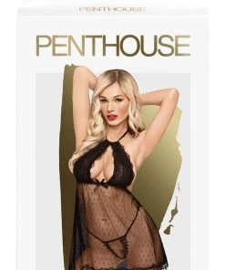 Penthouse Libido Boost Black Babydoll