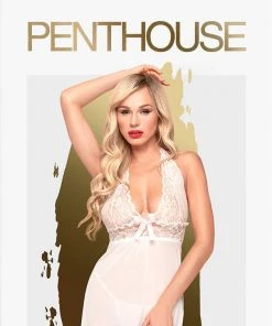 Penthouse Sweet And Spicy Chemise White