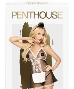 Penthouse Teaser Maid Costume Chemises, Nightwear