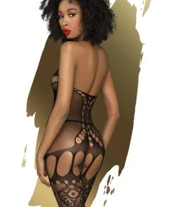 Penthouse Fancy Me Bodystocking Black Bodystockings