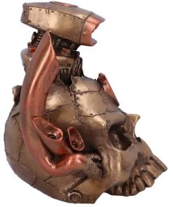 Nemesis Now Petrol Head Steampunk Skull Steampunk Homeware