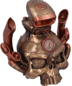 Nemesis Now Petrol Head Steampunk Skull Steampunk Homeware