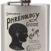 Something Different Phrenology Hip Flask Steampunk Homeware