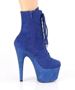 All Footwear Pleaser ADORE 1020FSMG Blue Boots