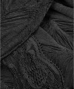 Ladies Gothic Clothing Punk Rave Black Swan Lace Cape