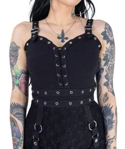Innocent Clothing Ladies Gothic Clothing Poizen Soulless Dress