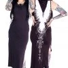 Innocent Clothing Poizen Summoner Maxi Dress Ladies Gothic Clothing