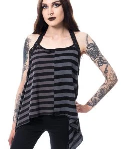 Innocent Clothing All Ladies Clothing Chemical Black Lanar Top