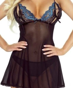 Chemises, Nightwear Provocative Nuit Sapphire Babydoll