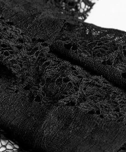 Punk Rave Adora Gothic Choker And Brooch Black Ladies Gothic Clothing