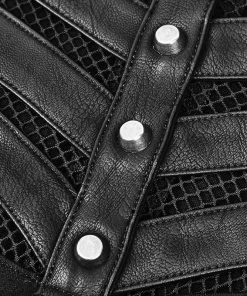 Ladies Gothic Clothing Punk Rave Alienation Dress OQ-366