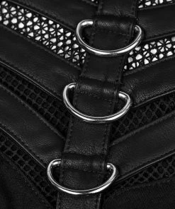 Ladies Gothic Clothing Punk Rave Alienation Top