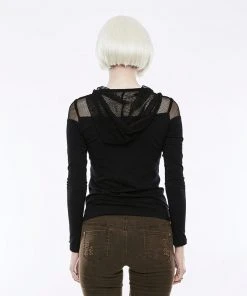 Ladies Gothic Clothing Punk Rave Alienation Top