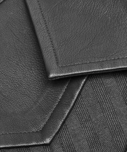 Punk Rave Formal Waistcoat Black Mens Gothic Clothing