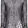 Mens Gothic Clothing Punk Rave Hollowed-Out Sweater