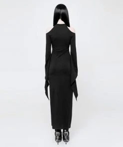 Punk Rave Moon Maxy Dress WQ-367