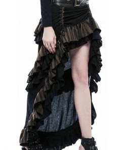 Punk Rave Old Saloon Skirt Q-347 Ladies Steampunk Clothing