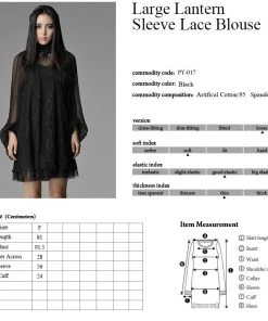 Punk Rave Black Cloud Dress PY-017 Ladies Gothic Clothing