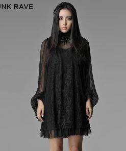 Punk Rave Black Cloud Dress PY-017 Ladies Gothic Clothing