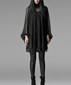 Punk Rave Black Cloud Dress PY-017 Ladies Gothic Clothing